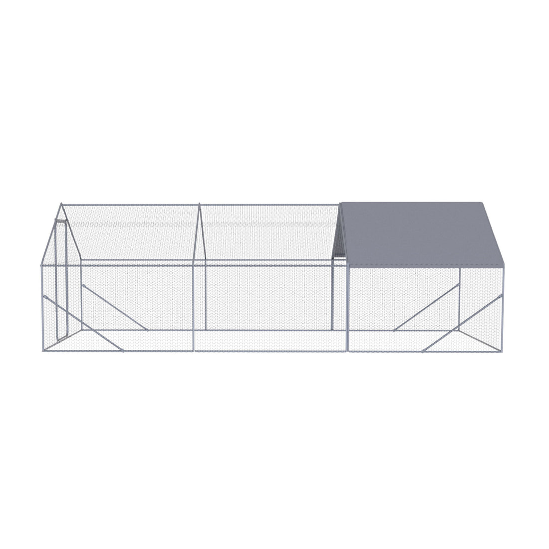 Outdoor Chicken Coop Metal Big Space
