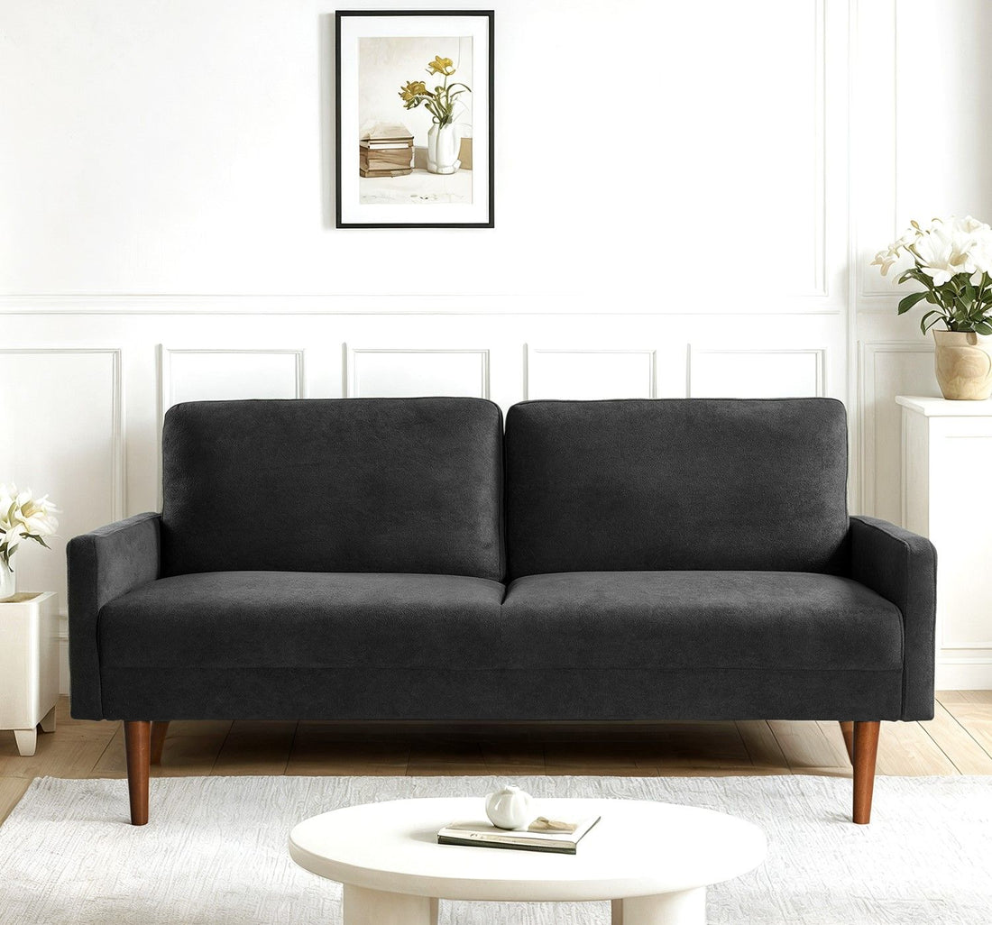 Sofa, European Style With Sleek Design, Modern &amp; Vintage Flair, Upholstered 3 Seater Couch
