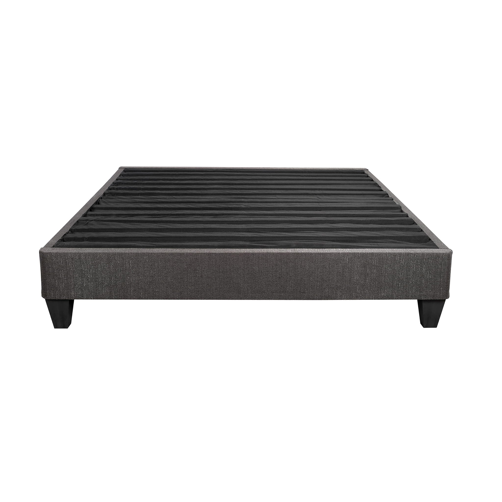 14&quot; Upholstered Platform Bed Base, Mattress Foundation