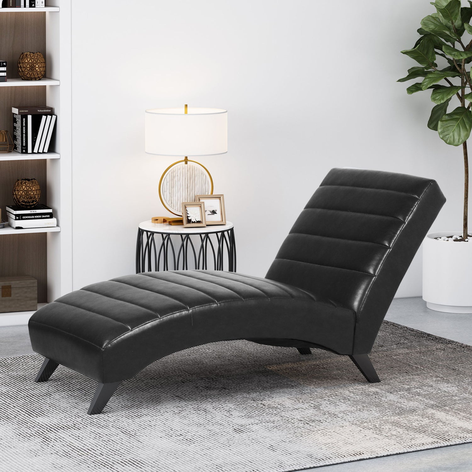 Radiantique - Chaise Lounge With A Curvaceous Structure