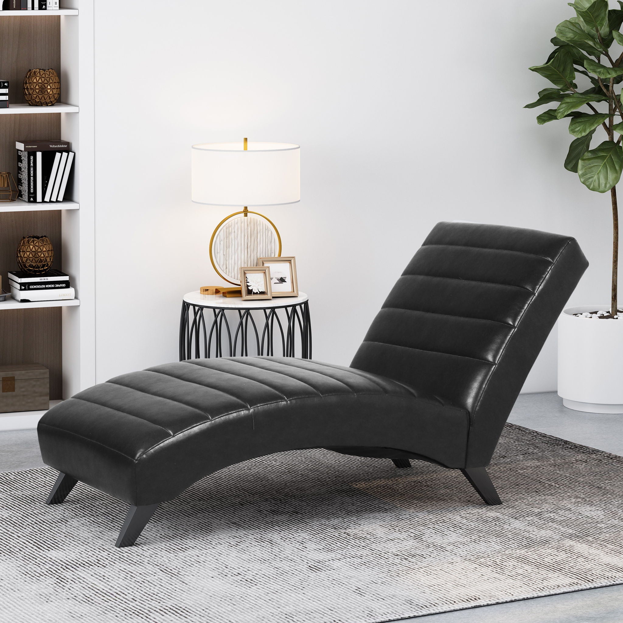 Radiantique - Chaise Lounge With A Curvaceous Structure
