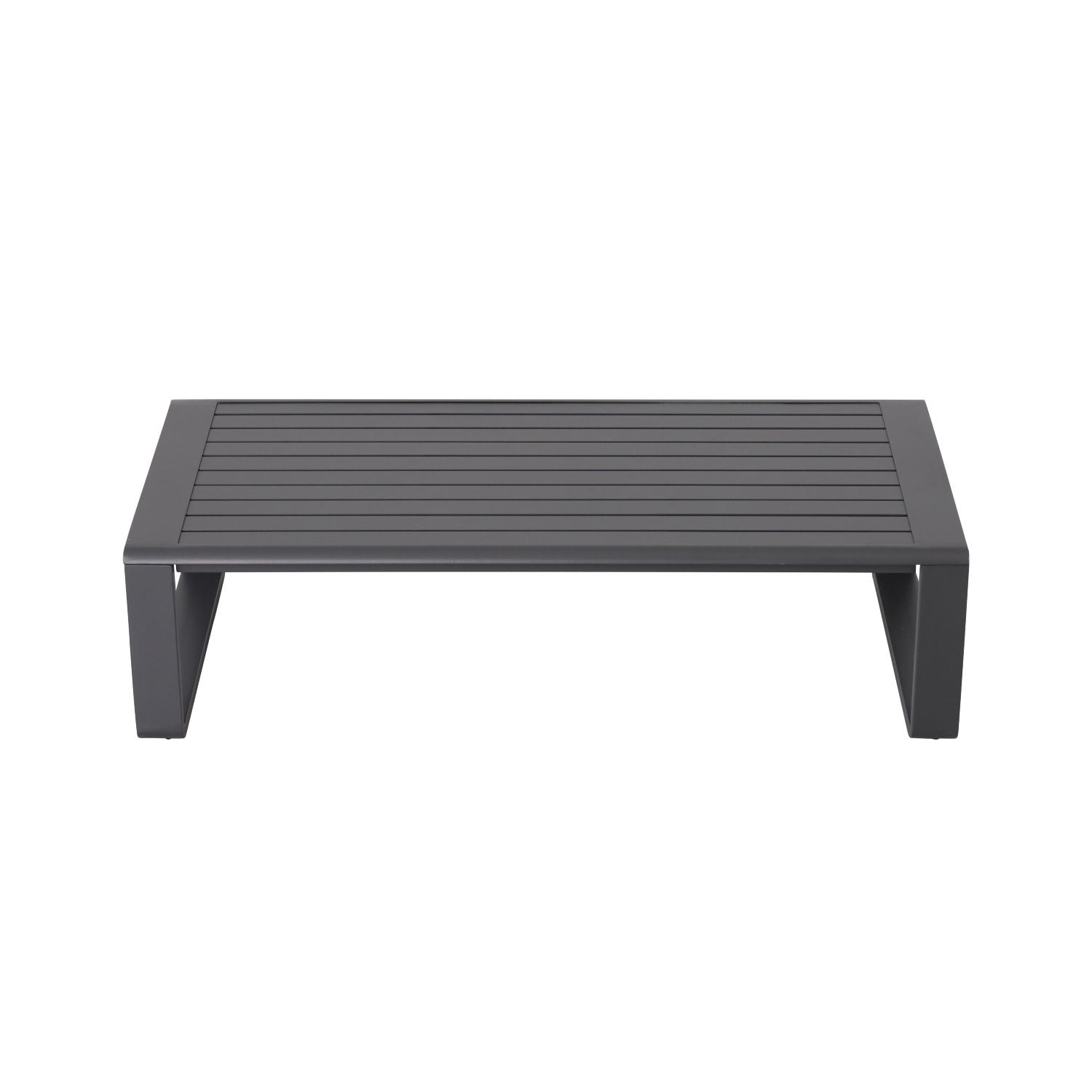 Double Sofa With Rectangular Coffee Table, Cushions Tino Tino - Light Gray
