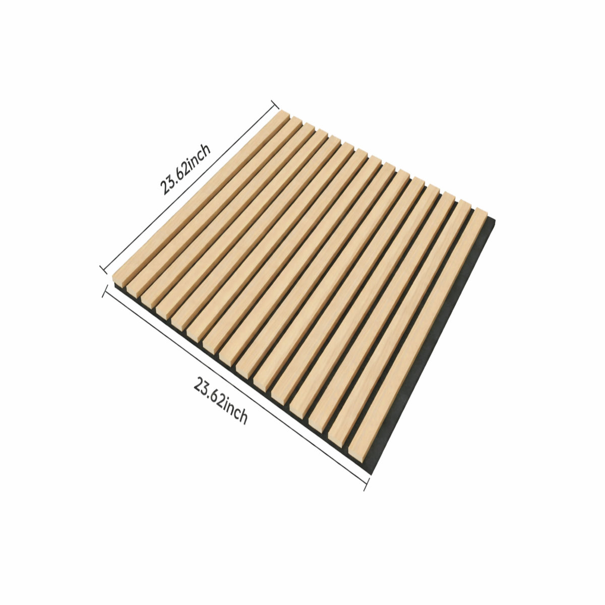 Acoustic Panels With Strip Design, Sound Absorbing Wall &amp; Ceiling Panels