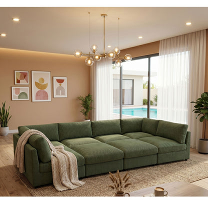 Modular Sectional With Custom Configuration