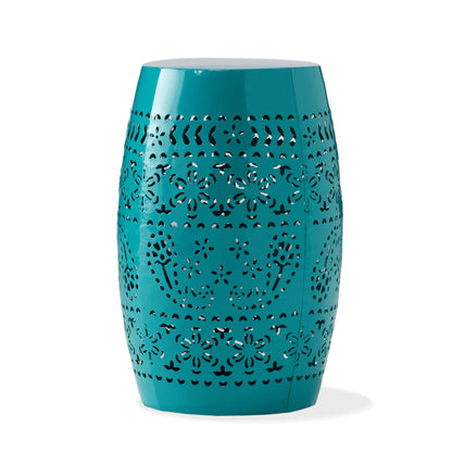 12&quot; Outdoor Lace Cut Side Table