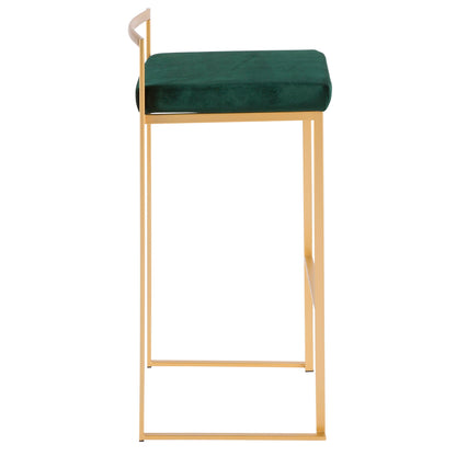 Fuji - Contemporary / Glam &amp; Quality Construction Barstool