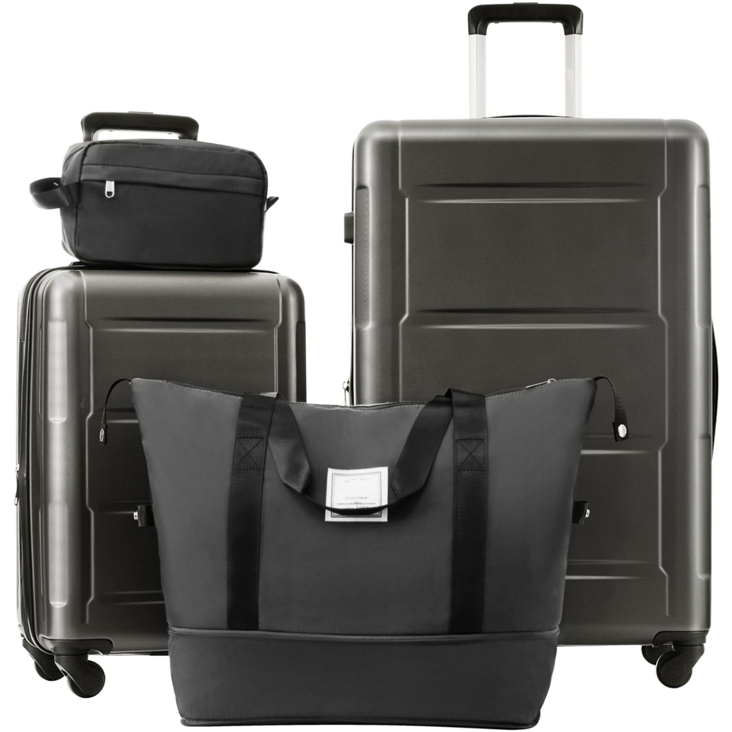 2 Piece Luggage Set With Bags Expanable Spinner Wheels ABS Lightweight Suitcase With Tsa Lock 20&quot; / 28&quot;