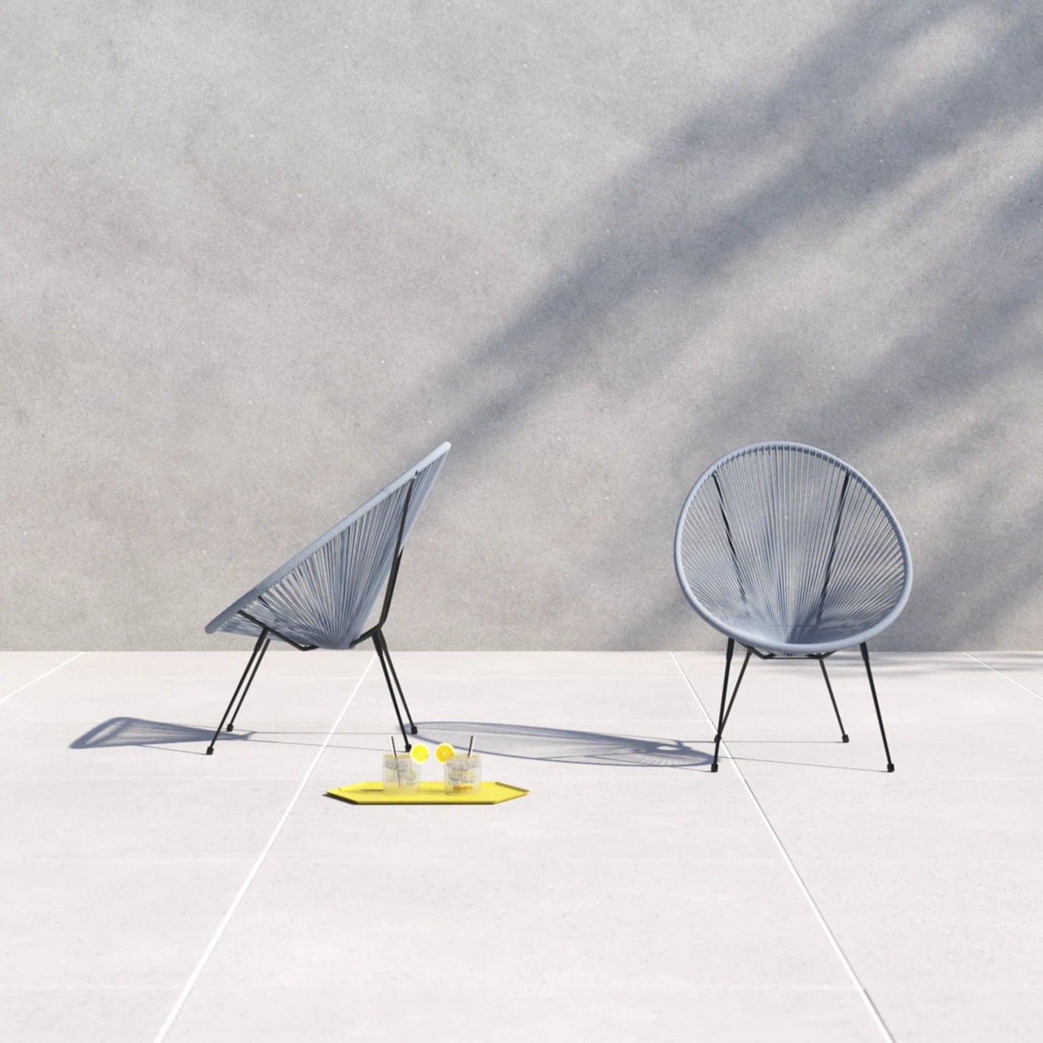 Acapulco - Chair - Blue Gray