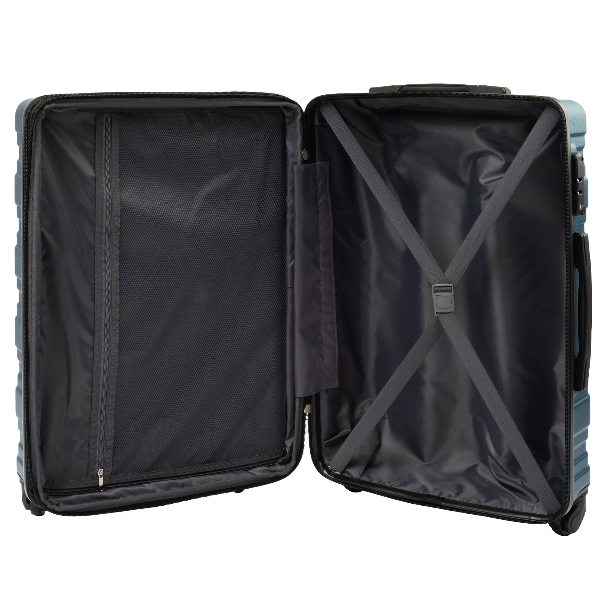 Luggage With Tsa Lock Spinner Wheels Hardside Expandable Luggage Travel Suitcase Check In Luggage ABS 24&quot;