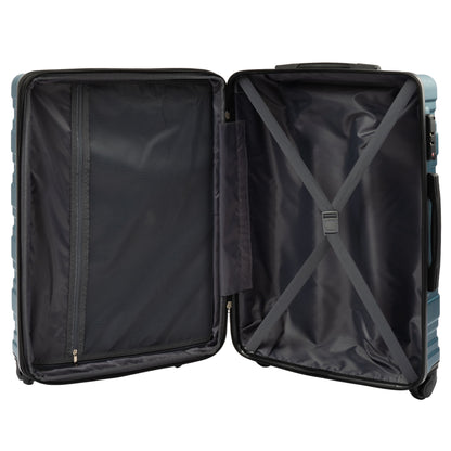 Luggage With Tsa Lock Spinner Wheels Hardside Expandable Luggage Travel Suitcase Check In Luggage ABS 24&quot;