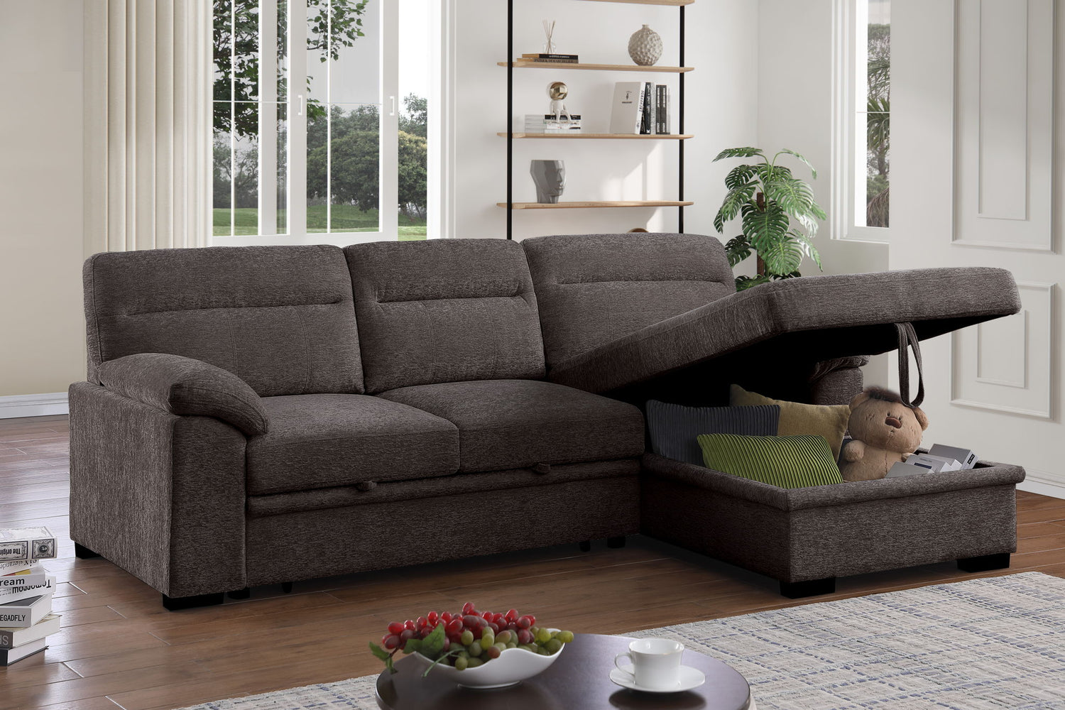 Kipling II - 92.5&quot; Sleeper Sectional Sofa
