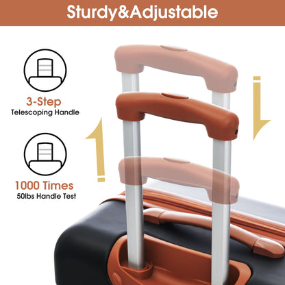 Hardshell Luggage Sets 20&quot; / Bag Spinner Suitcase With Tsa Lock Lightweight