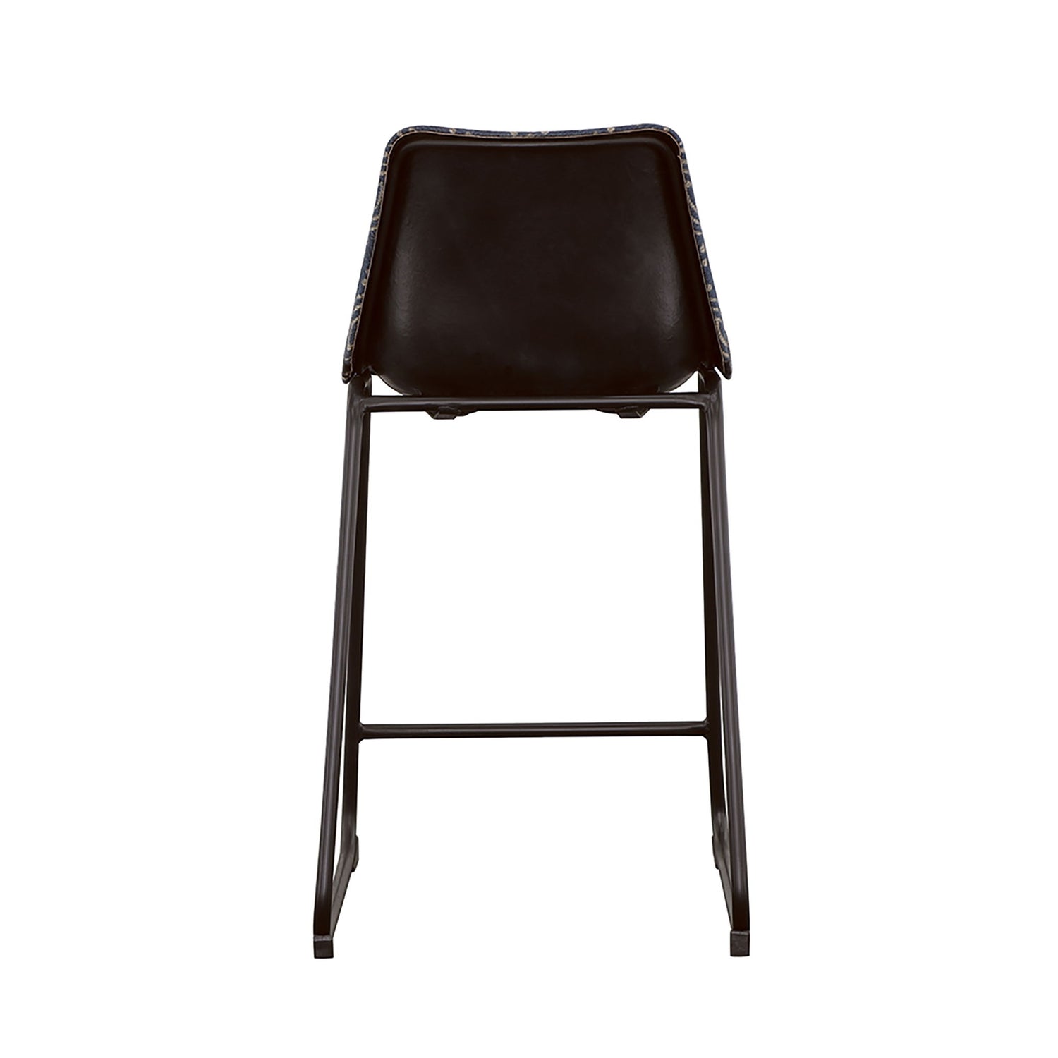 Claire - Canvas Upholstered Counter Chair (Set of 2) - Blue