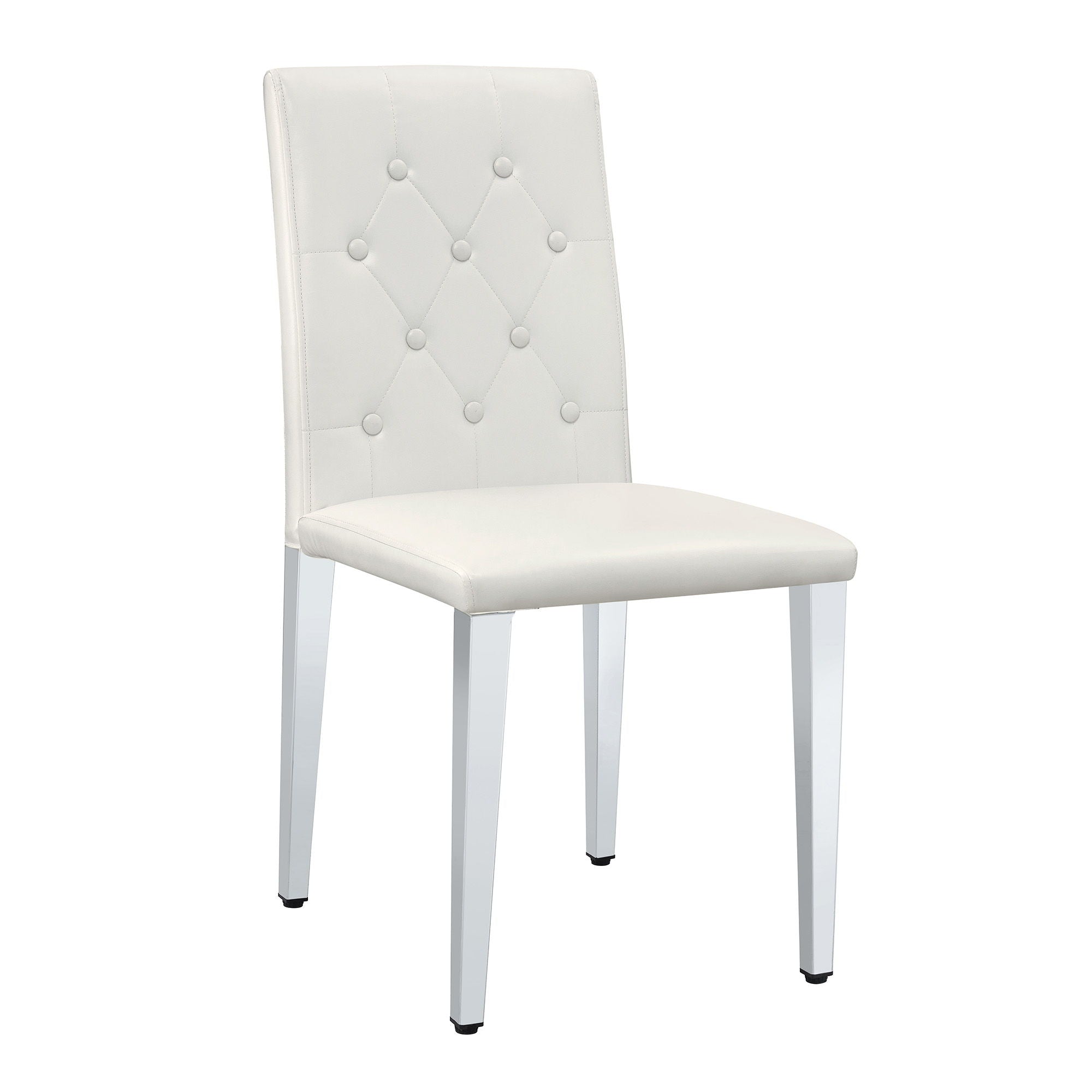 Dining Chairs With Ergonomic Buckle Backrest For Home