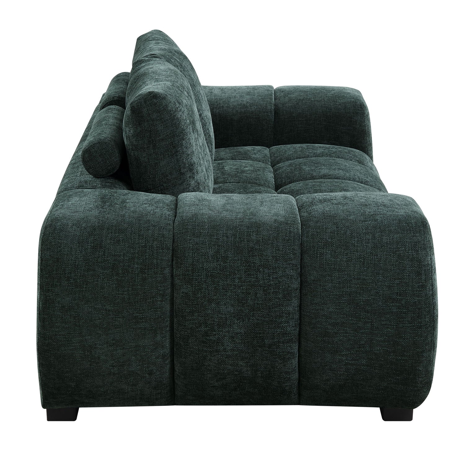Ferrand - 2 Pieces Green Living Room Sofa &amp; Loveseat Set - Green