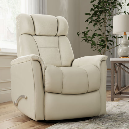 Bentley - Swivel Glider Recliner With Manual Adjustable Headrest &amp; Footrest