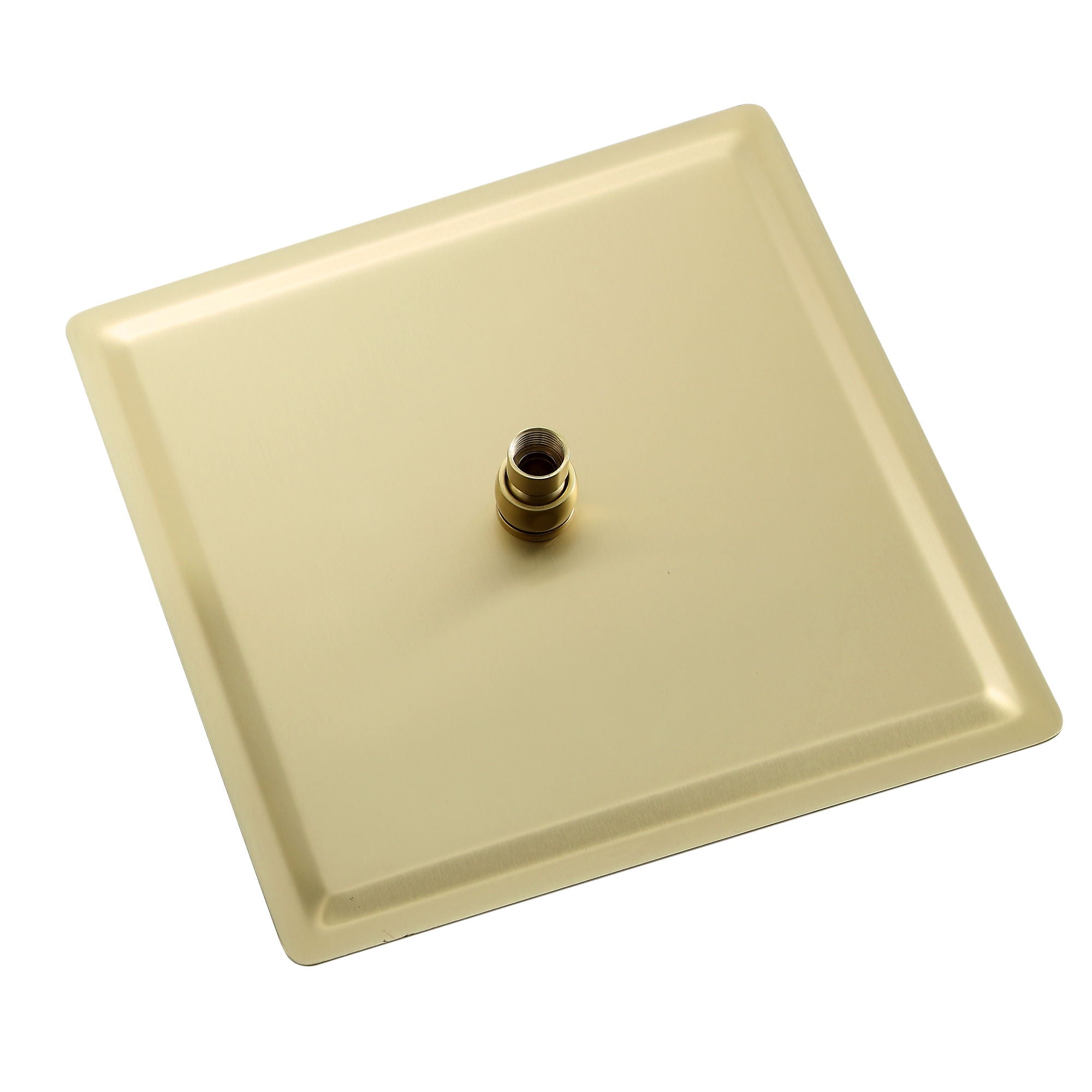 16&quot; Square Rainfall Shower Head Fixed Wall Mount With Full Body Coverage &amp; Self Cleaning Silicone Nozzles