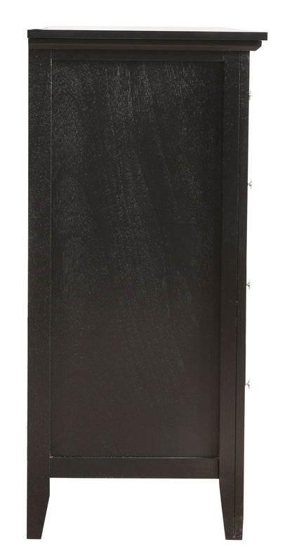 Elegant Casual Dresser - Black
