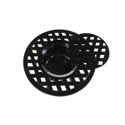 21&quot; Cast Aluminum Round Table With Ice Bucket