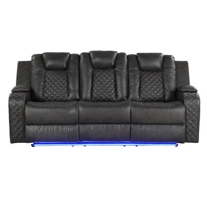 Benz - LED &amp; Power Reclining Sofa