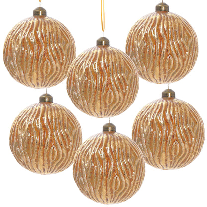 Christmas Ball Glass Decorative Hanging Ball Christmas Tree Ornaments For Holiday Party Decorations