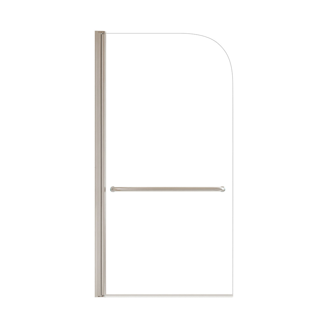 Bathtub Shower Door With 6mm Tempered Glass