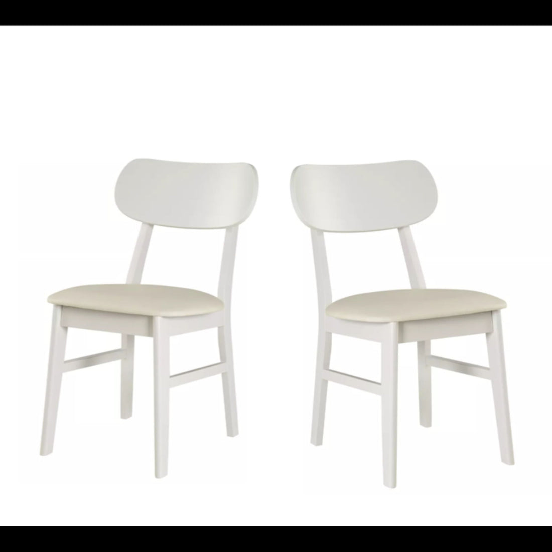 Dining Chairs (Set of 2) - White