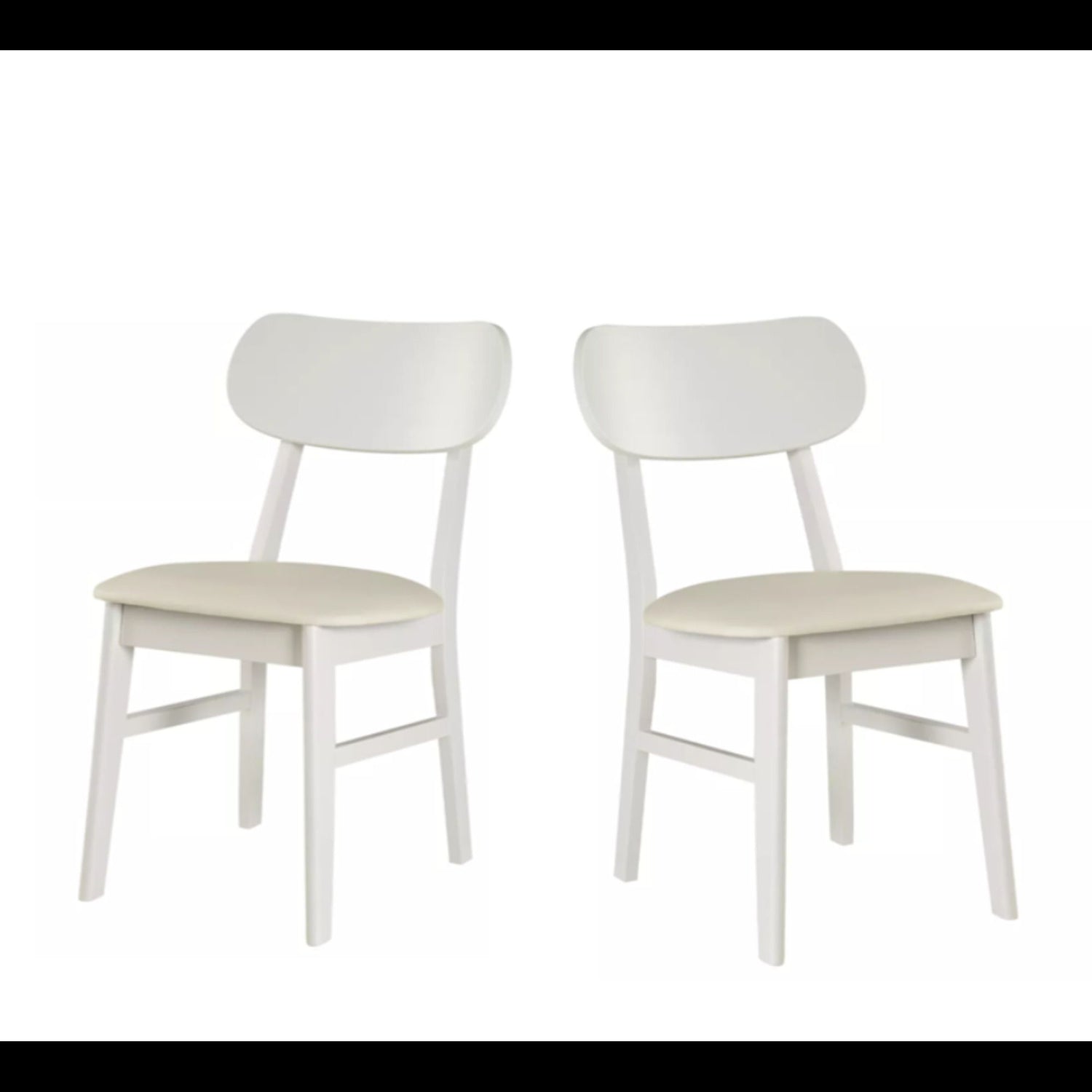 Dining Chairs (Set of 2) - White