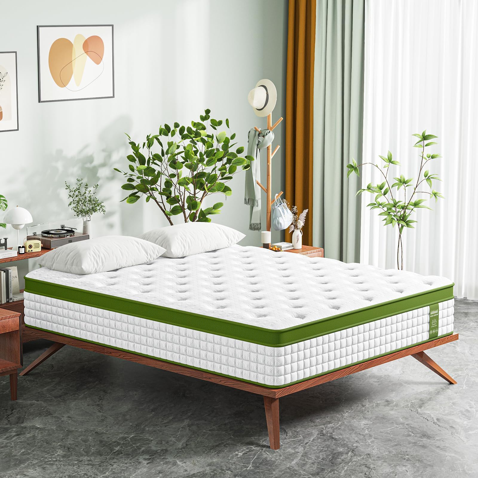 14&quot; Hybrid Mattress With Gel Memory Foam And Pocket Springs