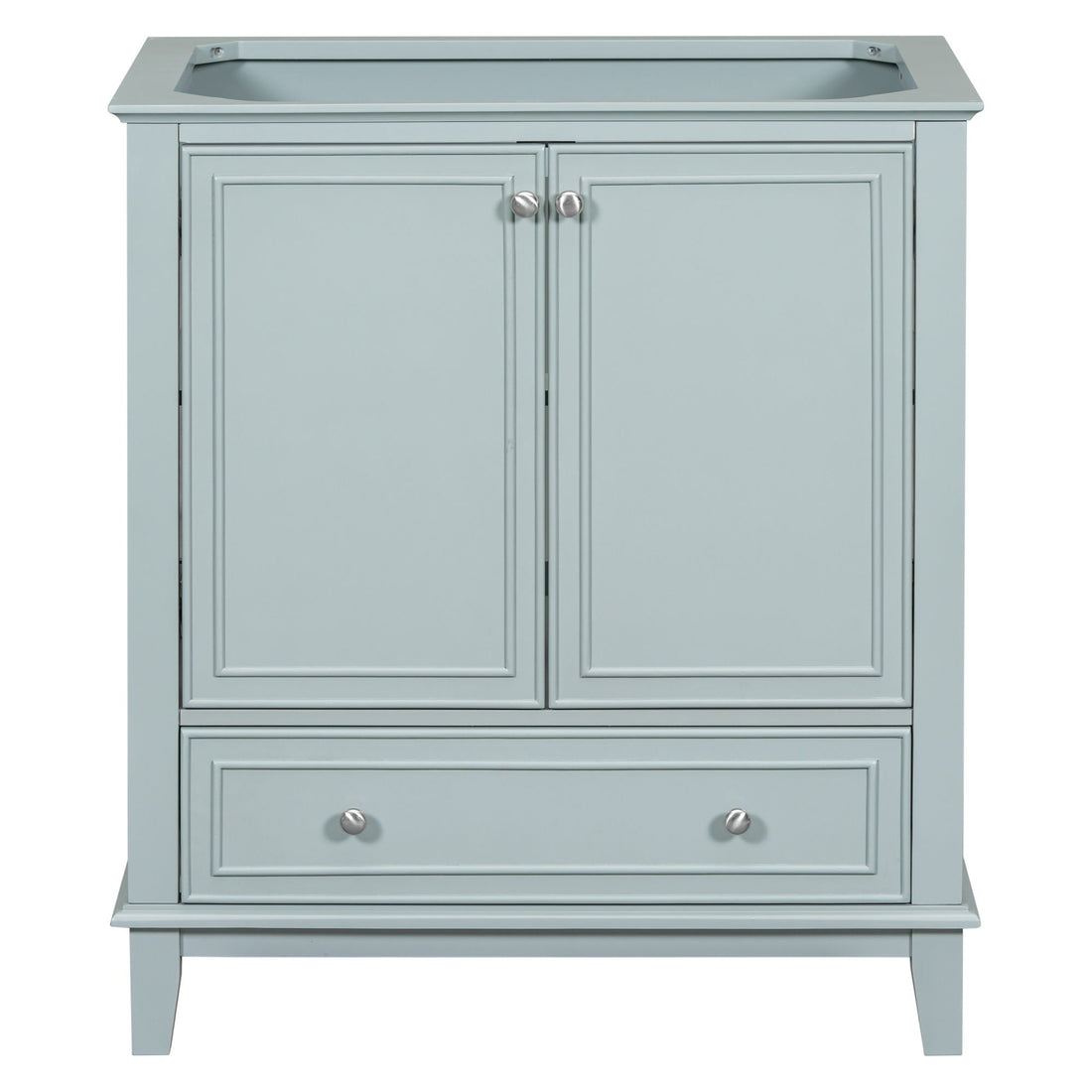 Modern Bathroom Vanity Base Only With Doors And Drawer