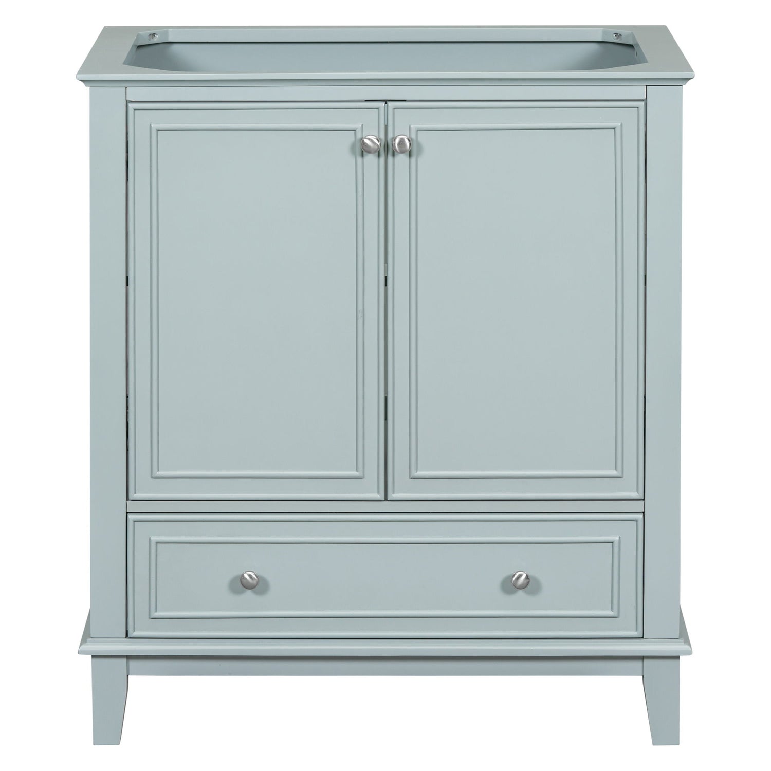 Modern Bathroom Vanity Base Only With Doors And Drawer