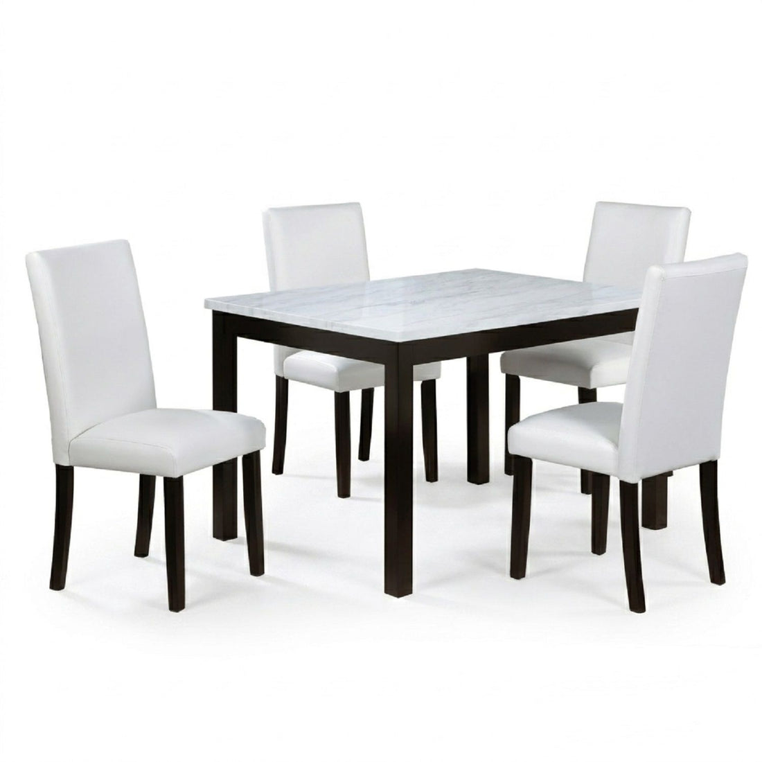 Dining Table With 4 Upholstered Side Chairs