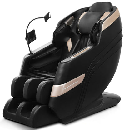 Massage Chair Recliner &amp; Zero Gravity With Full Body Air Pressure - Black