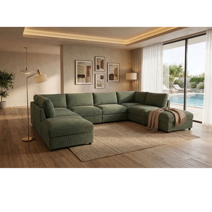Modular Sectional With Custom Configuration