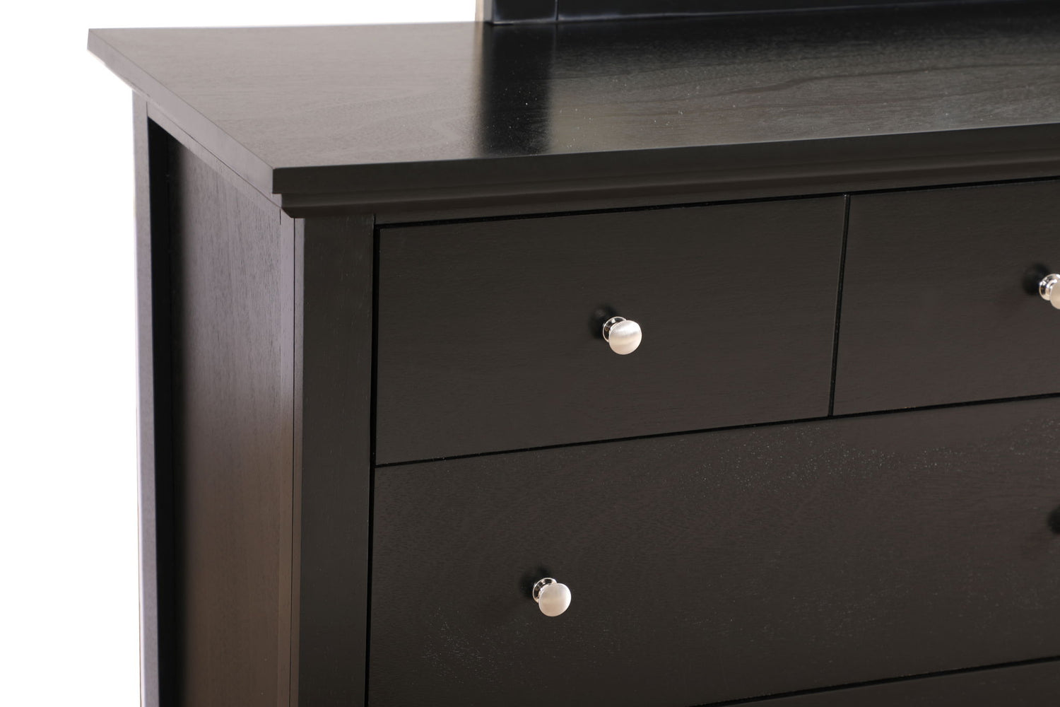 Elegant Casual Dresser - Black