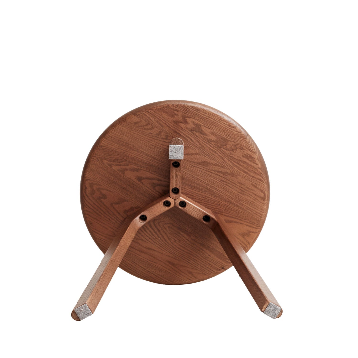 Round Small End Table, Side Table For Bedroom &amp; Balcony