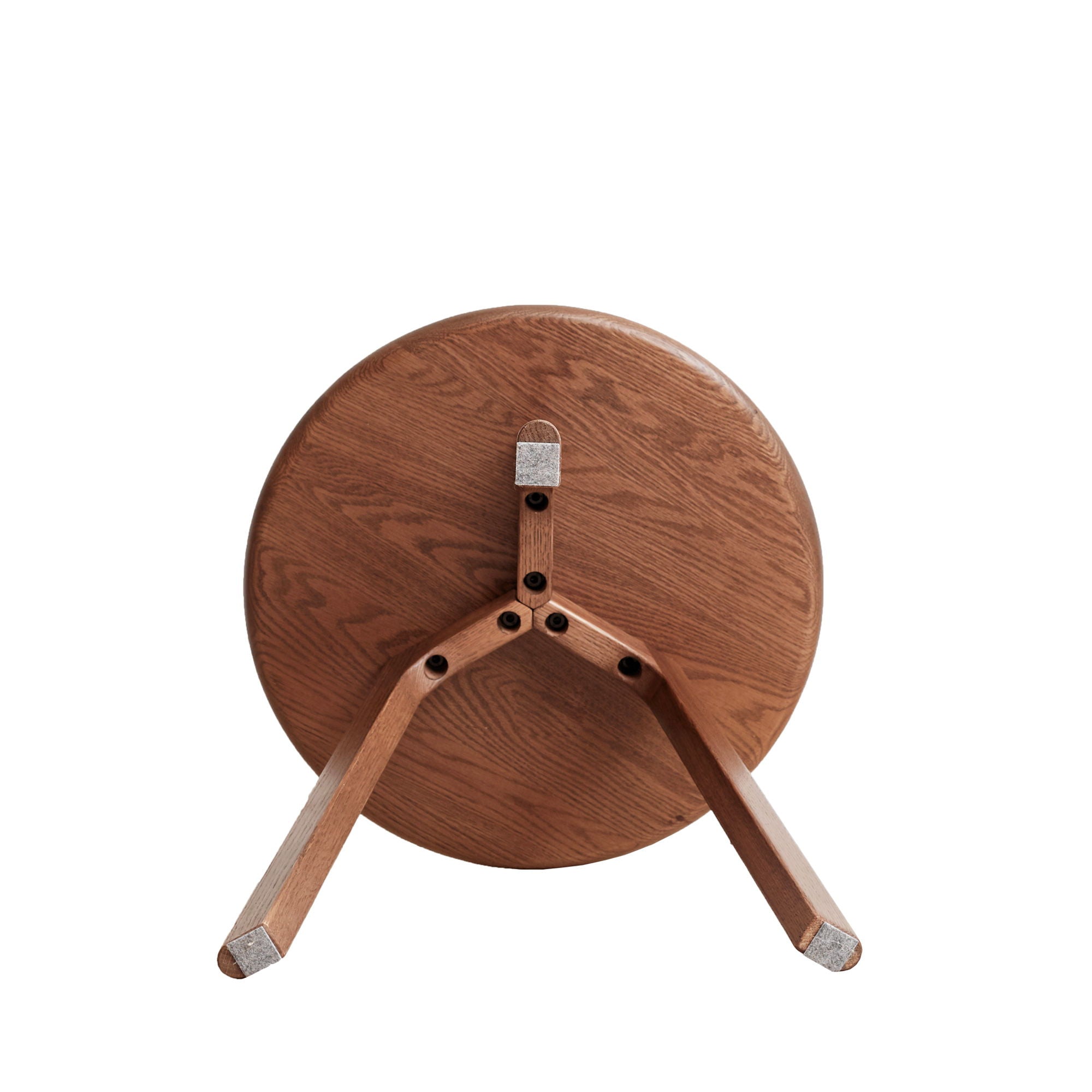 Round Small End Table, Side Table For Bedroom &amp; Balcony