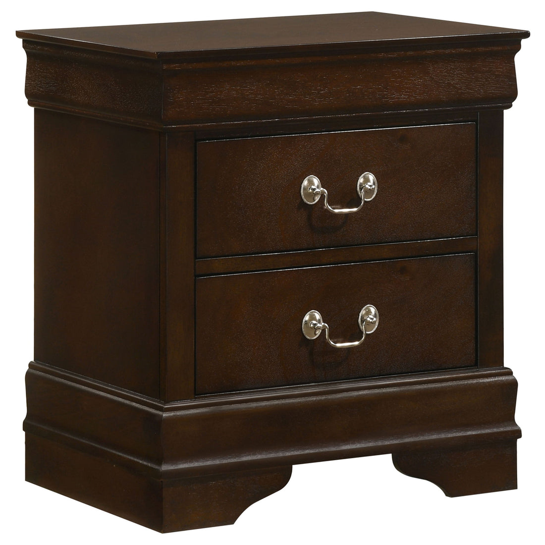 Demetra - 2 Drawer Nightstand - Cappuccino