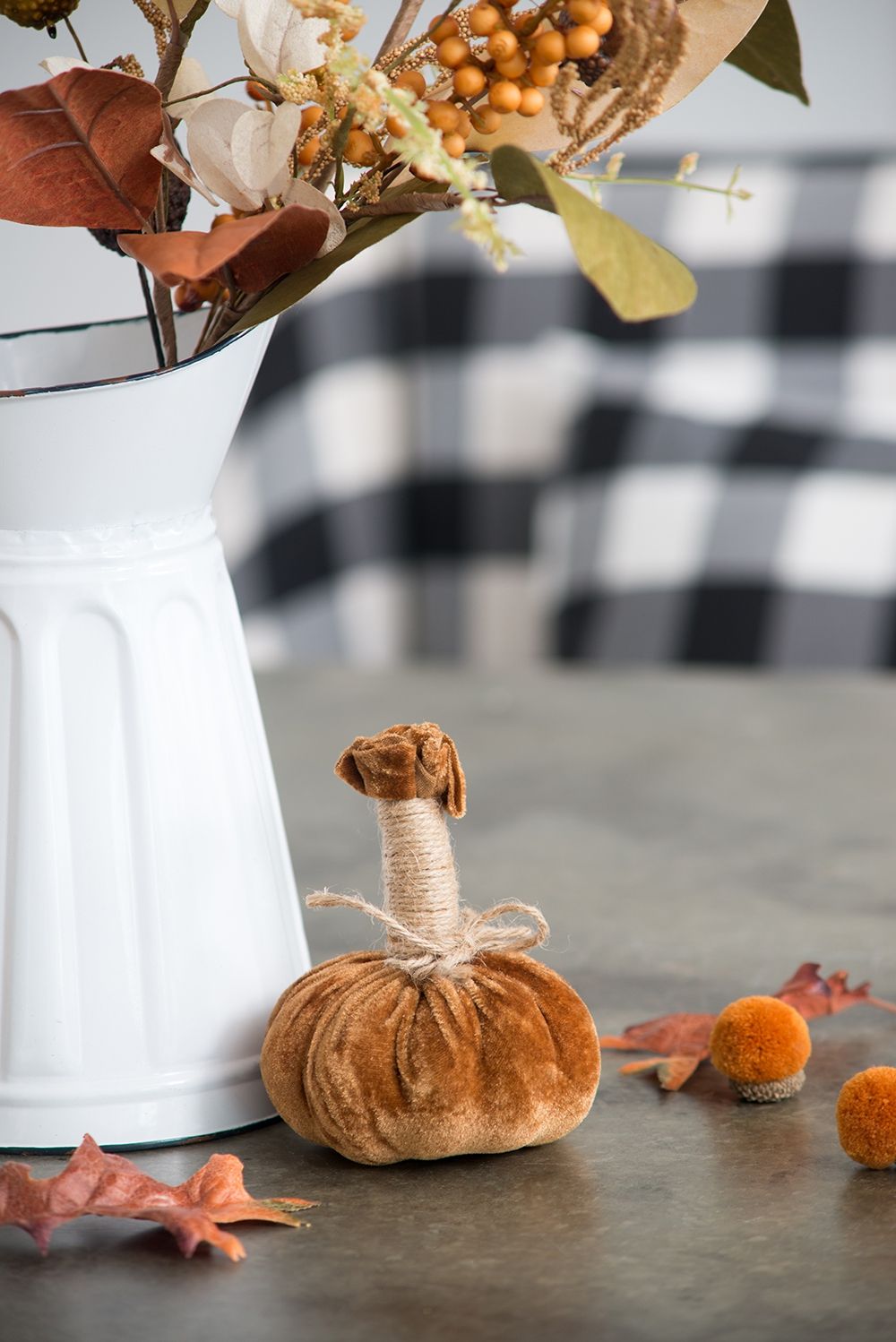 Pumpkin Ornament For Holiday Harvest Festival Fall Festival &amp; Thanksgiving (Set of 6)