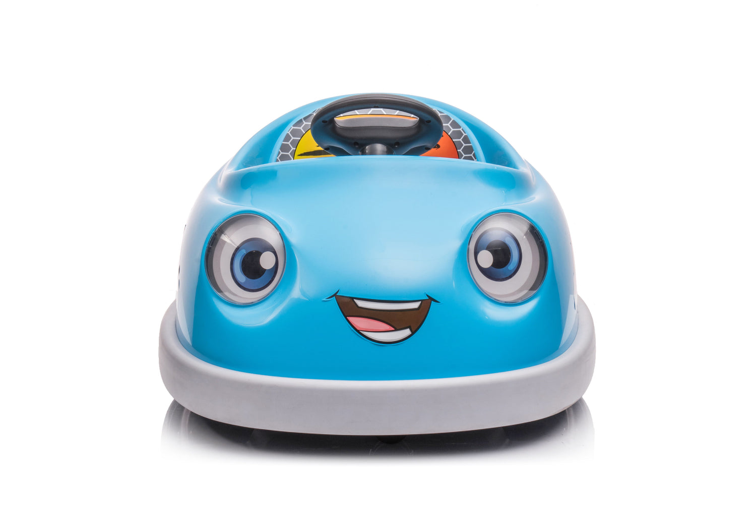 Bumper Car For Kids, 12V Dual Drive 1-6 Years Old Children&