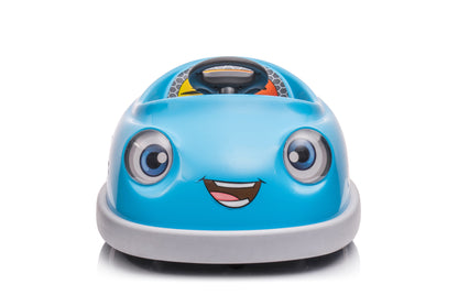 Bumper Car For Kids, 12V Dual Drive 1-6 Years Old Children&