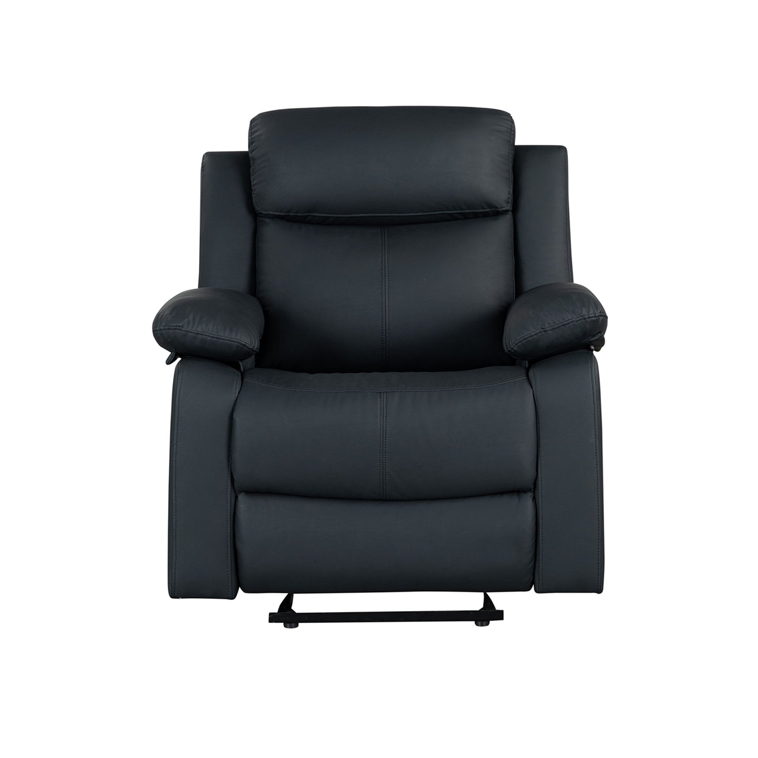 Blanche - Glider Recliner With LED, Pillow Top Arms