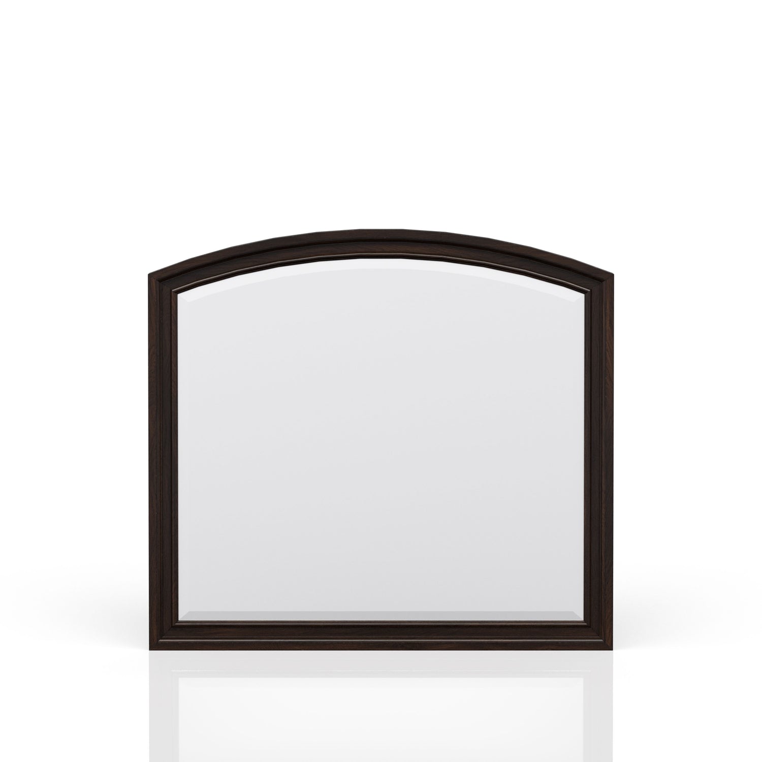 Elegant Design Mirror - Dark Cherry