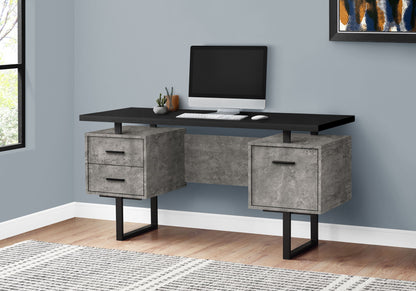 Computer Desk For Home Office, Laptop, Left, Right Set - Up, Storage Drawers, Contemporary &amp; Modern