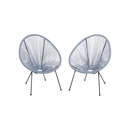 Acapulco - Chair - Blue Gray