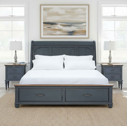 Sleigh Bed &amp; USB Ports