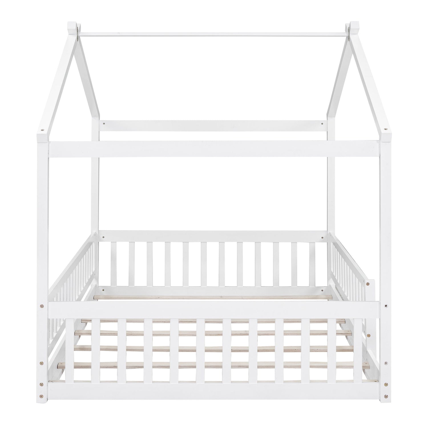 Bed House Bed Frame With Fence