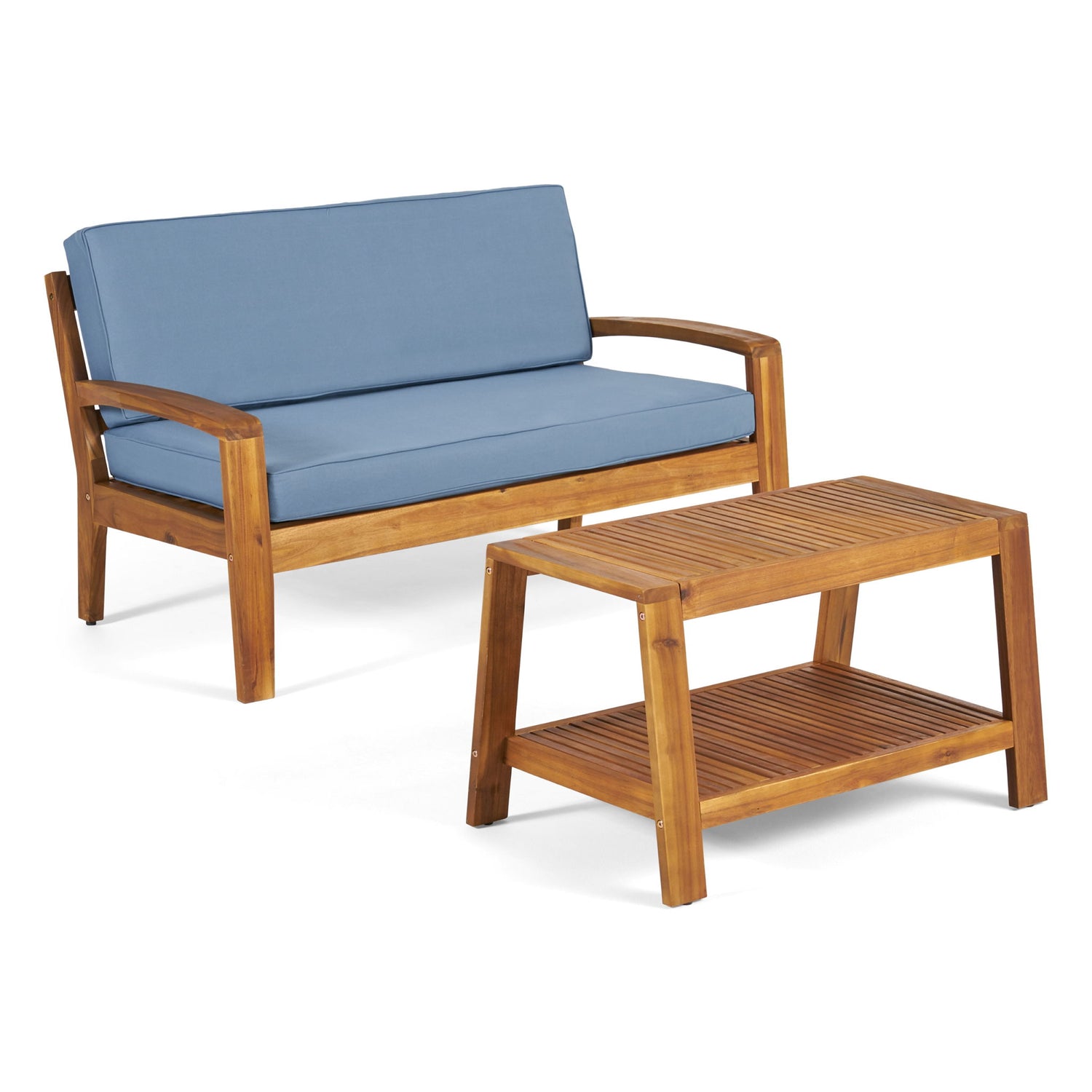 2 Piece Conversation Set, Loveseat &amp; Coffee Table