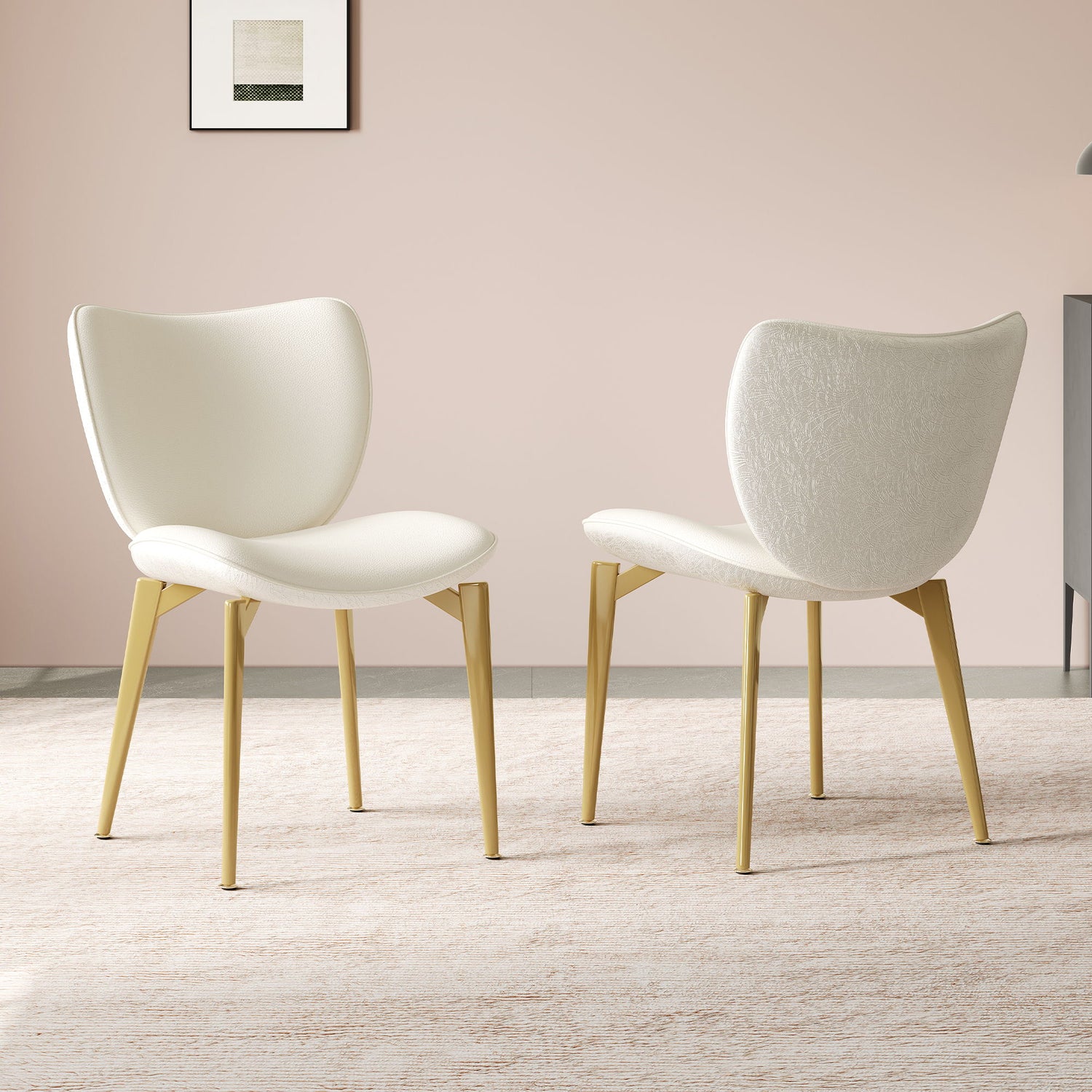 Dining Chairs (Set of 2) - Beige