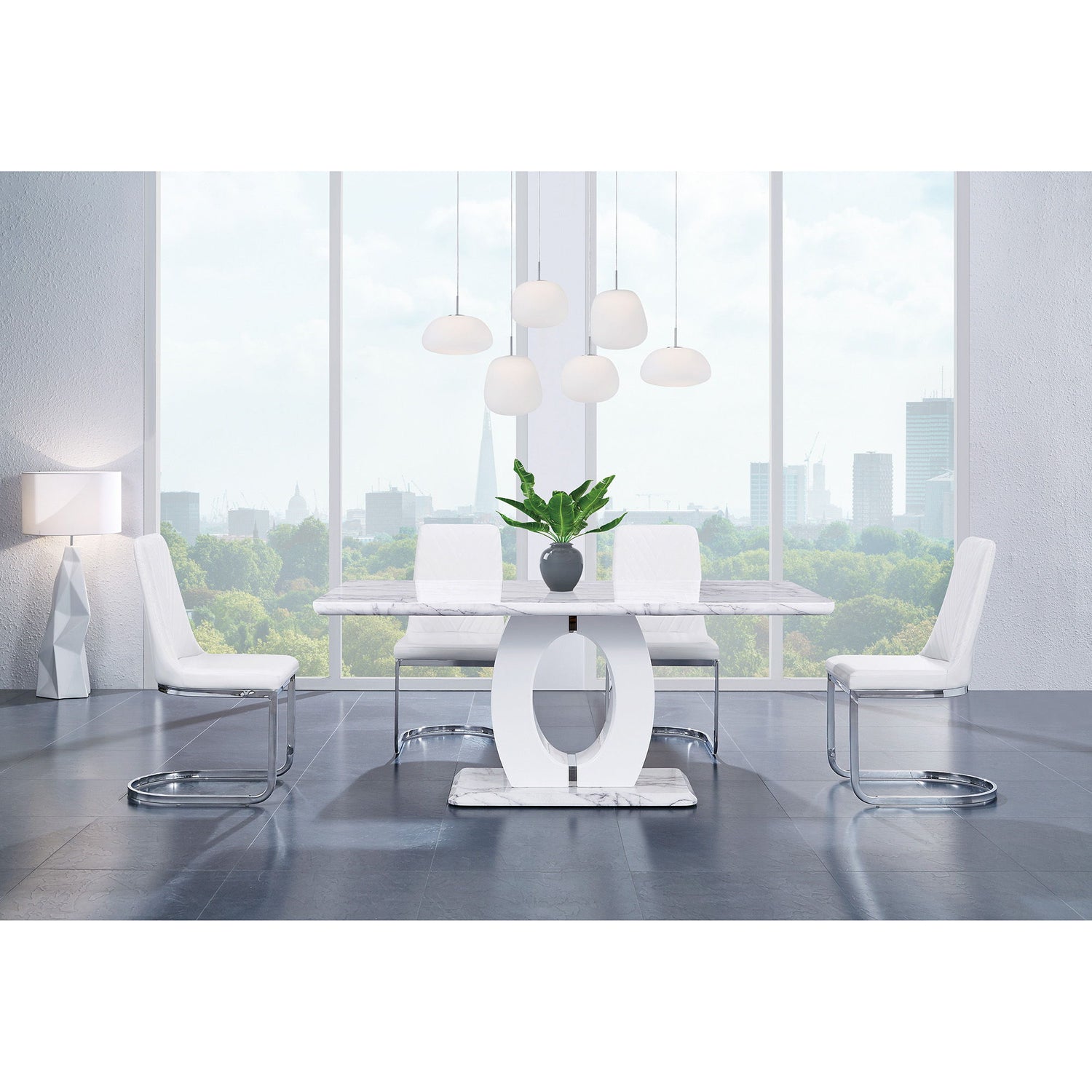 Coleen - Dining Table - Marble